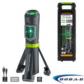 Линеен лазерен нивелир SuperCross-Laser Pocket Plus