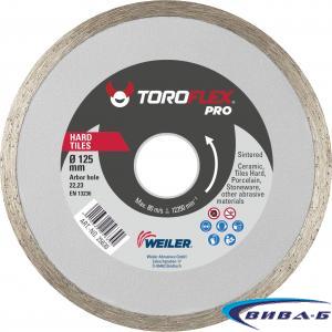 Диамантен диск за рязане на гранитогрес TOROFLEX Pro Hard Tiles Conti 125