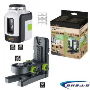 Зелен линеен лазерен нивелир SmartLine-Laser G360 1