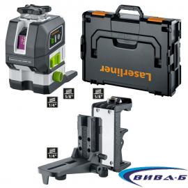 Зелен линеен лазер PowerLine-Laser G360P Multi-18V