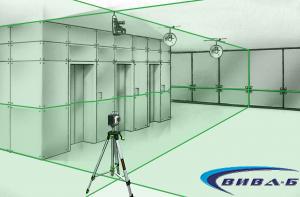 Зелен линеен лазер CompactPlane-Laser 3G Pro 12