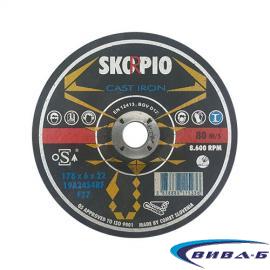 Карбофлексов диск за шлайфане на чугун SwatyComet Skorpio 178х6х22