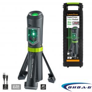 Линеен лазерен нивелир SuperCross-Laser Pocket Plus