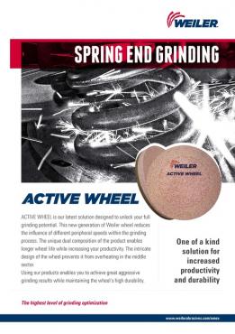 Шлайфане на пружини ACTIVE WHEEL