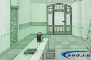 Зелен линеен лазер CompactPlane-Laser 3G Pro 10